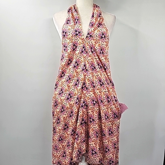 Free People Multicolor Floral Halter Dress - Picture 16 of 16
